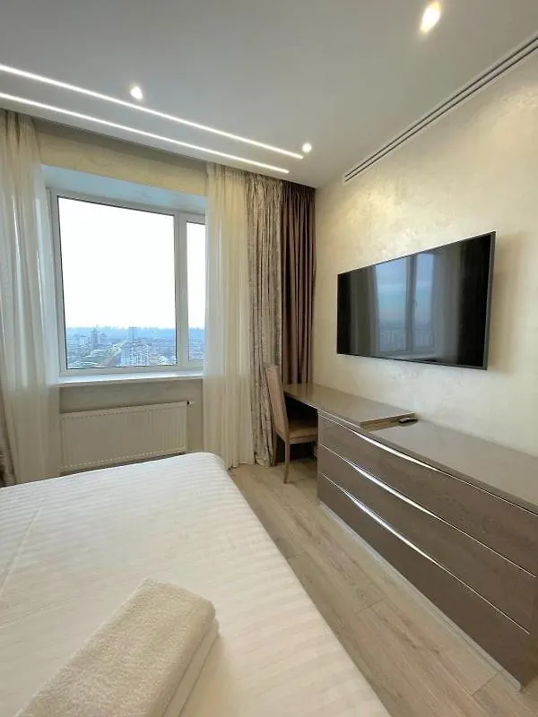 Vip Apartment 120M2 With Panoramic Windows, 22 Floor. Obolon Kiev