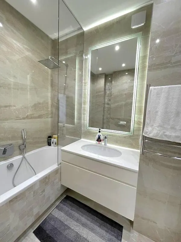 Vip Apartment 120M2 With Panoramic Windows, 22 Floor. Obolon キエフ ウクライナ